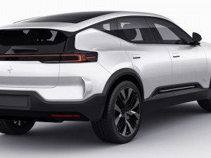 Polestar 3 2024 3D-Modell