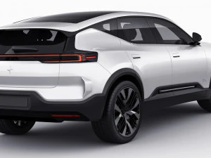 Polestar 3 2024 3D Model