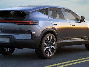 Polestar 3 2024 3D-Modell