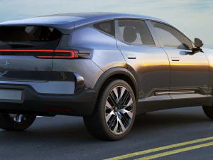Polestar 3 2024 3D Model