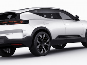 Polestar 3 2024 3D-Modell