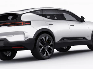 Polestar 3 2024 3D Model