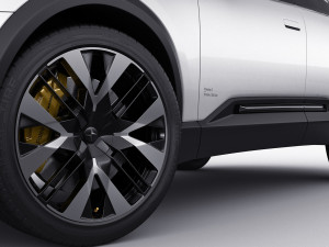 Polestar 3 2024 3D-Modell