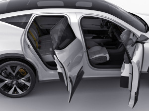 Polestar 3 2024 3D-Modell