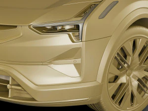 Polestar 3 2024 3D Model