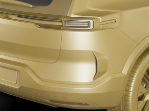 Polestar 3 2024 3D-Modell