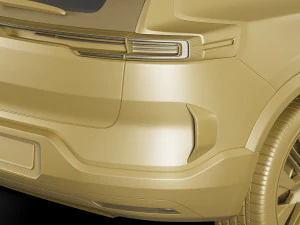 Polestar 3 2024 3D Model