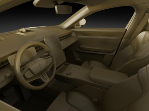Polestar 3 2024 3D-Modell