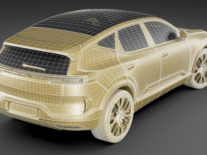 Polestar 3 2024 3D-Modell