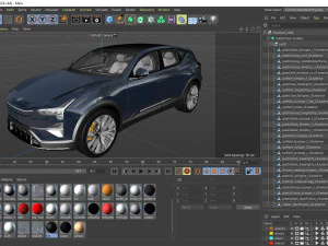 Polestar 3 2024 3D Model