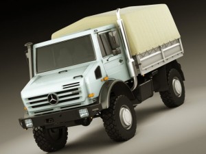 mercedes unimog u5000 3D Model