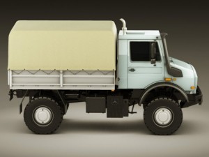 mercedes unimog u5000 3D Model