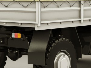 mercedes unimog u5000 3D Model