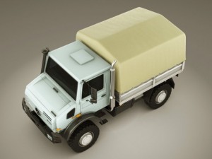 mercedes unimog u5000 3D Model