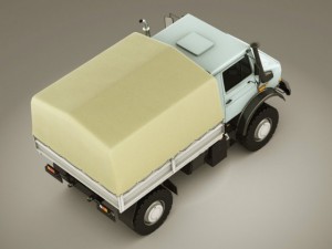 mercedes unimog u5000 3D Model