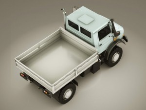 mercedes unimog u5000 3D Model