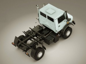 mercedes unimog u5000 3D Model