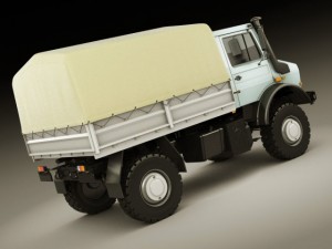 mercedes unimog u5000 3D Model
