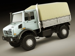 mercedes unimog u5000 3D Model