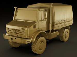mercedes unimog u5000 3D Model