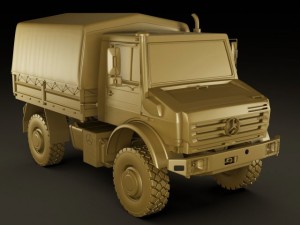 mercedes unimog u5000 3D Model