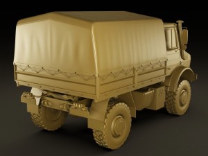 mercedes unimog u5000 3D Model