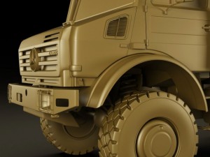 mercedes unimog u5000 3D Model