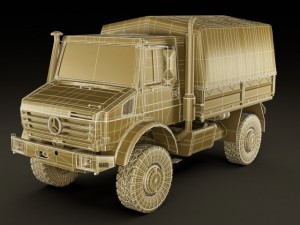 mercedes unimog u5000 3D Model