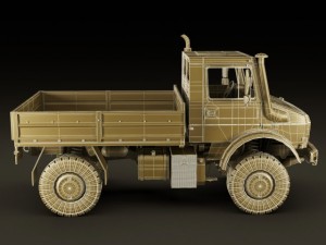 mercedes unimog u5000 3D Model