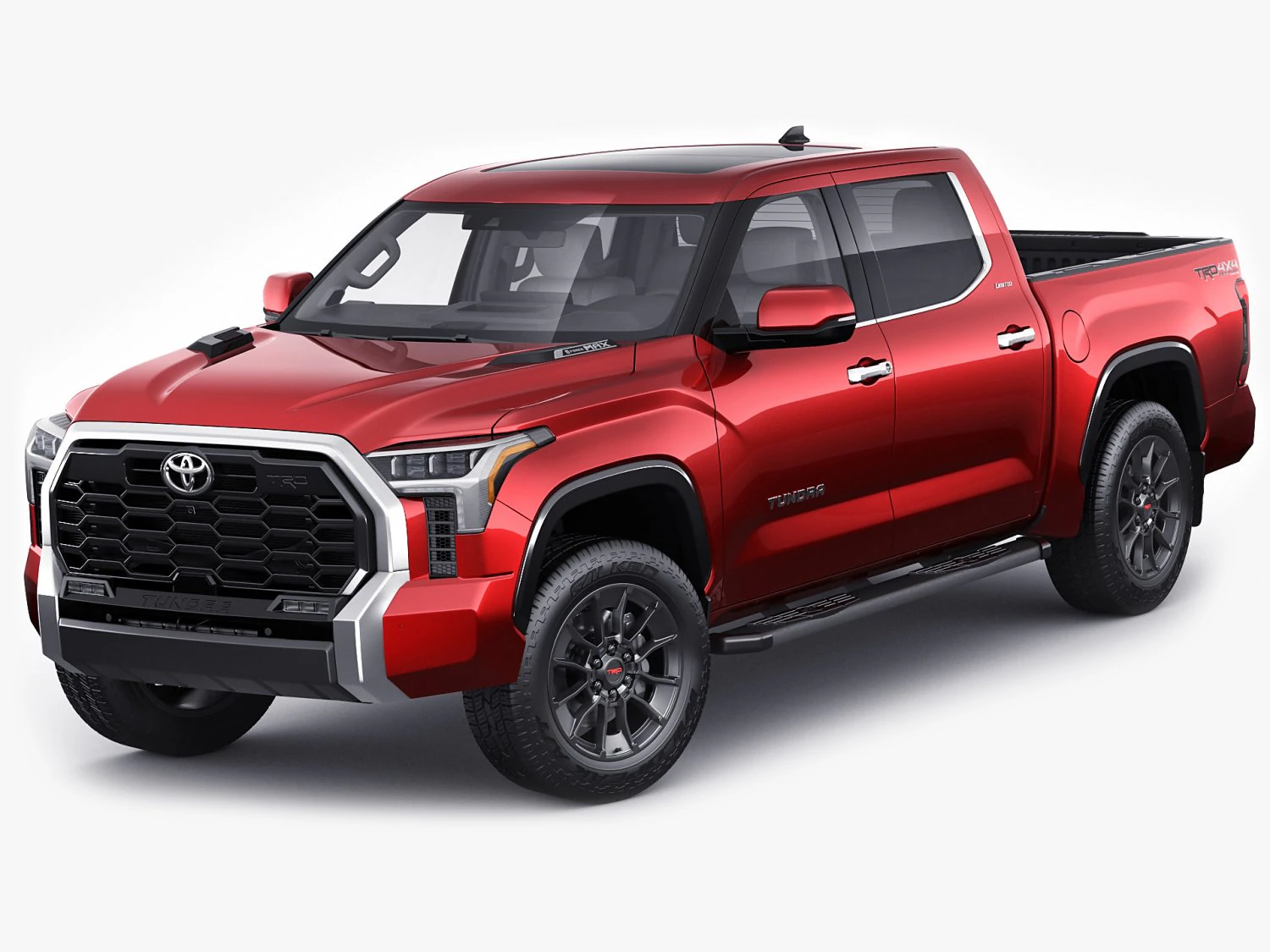 Toyota Tundra 2022 3D Model .c4d .max .obj .3ds .fbx .stl .blend 