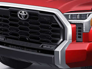 Toyota Tundra 2022 3D 모델