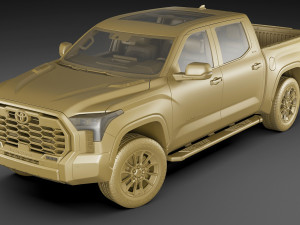 Toyota Tundra 2022 3D 모델