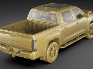 Toyota Tundra 2022 3D 모델