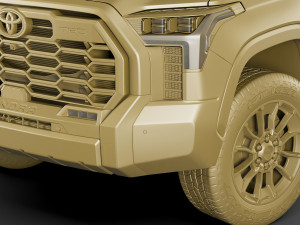Toyota Tundra 2022 3D 모델