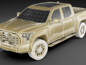 Toyota Tundra 2022 3D 모델