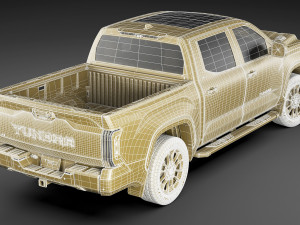 Toyota Tundra 2022 3D 모델