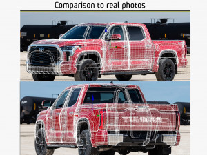 Toyota Tundra 2022 3D 모델