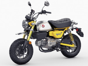 Honda Monkey 125 2023 3D 모델