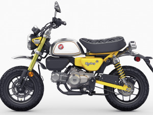Honda Monkey 125 2023 3D 모델