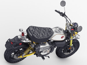 Honda Monkey 125 2023 3D 모델