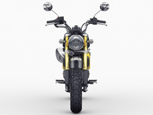 Honda Monkey 125 2023 3D 모델