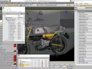 Honda Monkey 125 2023 3D 모델