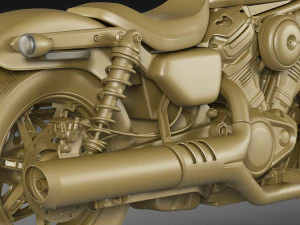 Harley-Davidson Nighster 2022 3D Model