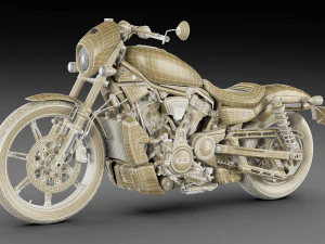 Harley-Davidson Nighster 2022 3D Model