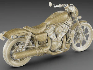 Harley-Davidson Nighster 2022 3D Model