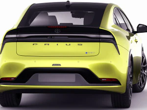 Toyota Prius 2024 3D Model