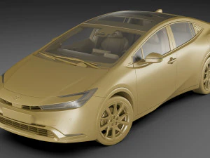Toyota Prius 2024 3D Model