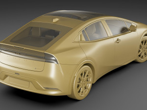 Toyota Prius 2024 3Dモデル
