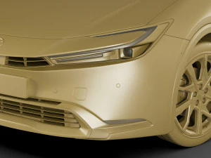 Toyota Prius 2024 3D Model