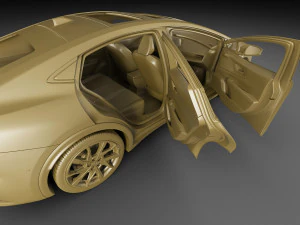 Toyota Prius 2024 3D Model